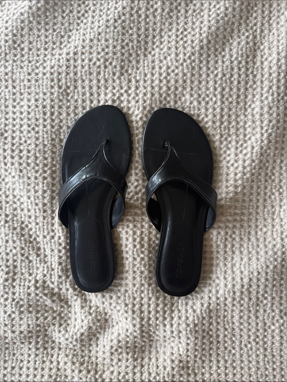 Topshop thong flat sandals